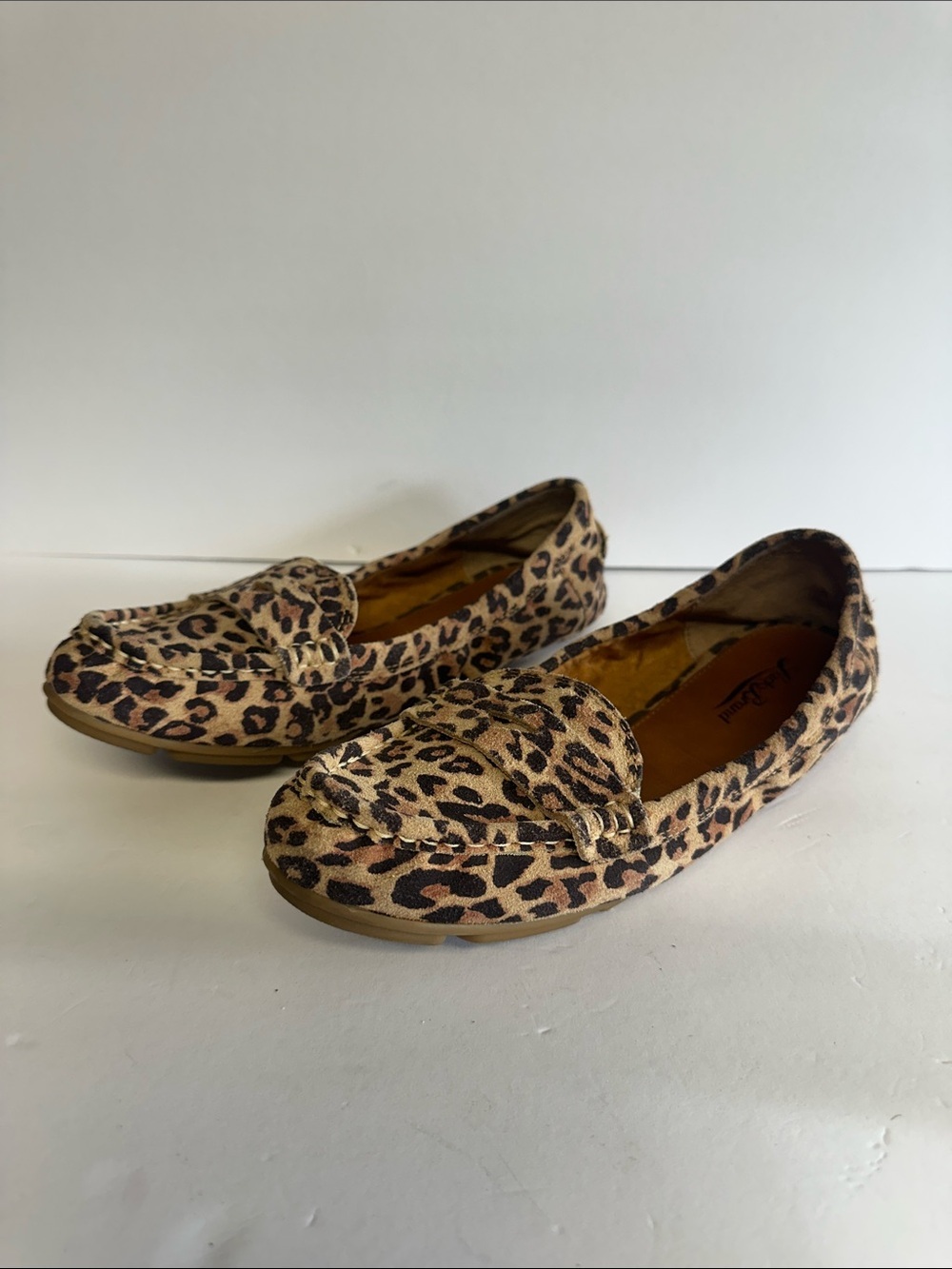 Lucky Brand leopard flats size 9 women’s